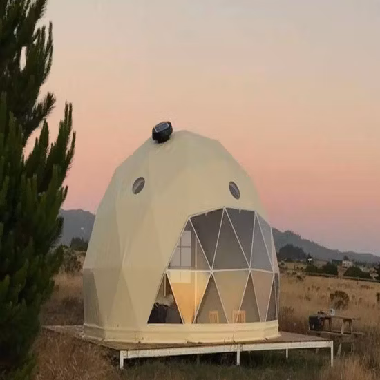 Tenda a cupola per hotel glamping di lusso per quattro stagioni per campeggio