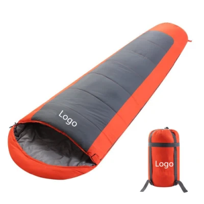 < 2 kg Dick, logo individuale, 60 x 40 x 40 cm/12 pezzi, 210 x 80 cm, Einzelschlafsack