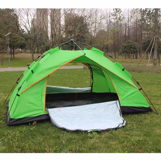 Tenda pop-up istantanea Tenda da campeggio per famiglie Tenda portatile per 4-5 persone Tenda automatica Tenda da campeggio impermeabile antivento Tenda da campeggio per famiglie di grandi dimensioni 4 stagioni Wbb15118